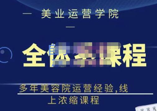 郑芳老师·网红美容院全套营销落地课程，多年美容院运营经验，线上浓缩课程-火柴小市场