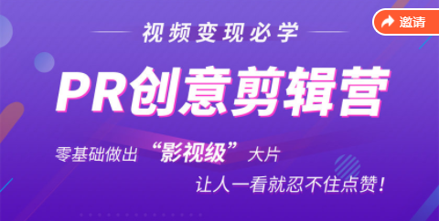 抖音赚钱必学的PR创意剪辑：零基础做出“影视级”大片，让人一看就忍不住为你点赞！-火柴小市场
