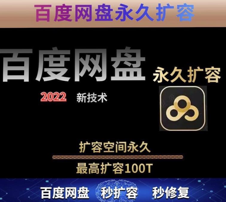 百度网盘无限扩容技术，外面卖399的，无论自己用还是用做引流都可以-火柴小市场