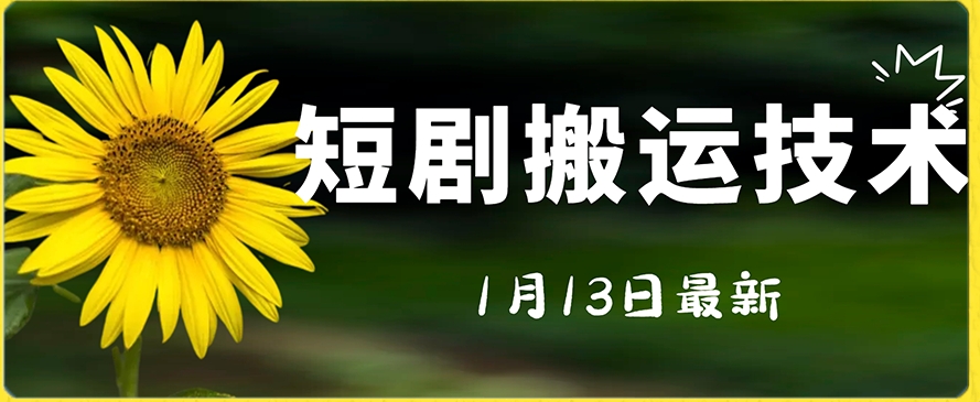 最新短剧搬运技术，电脑手机都可以操作，不限制机型-火柴小市场