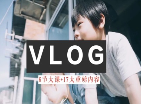 零基础vlog视频课教你小白变大神-生活美学教程-火柴小市场