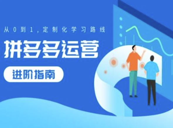 拼多多运营进阶指南，从0到1定制化学习路线-火柴小市场