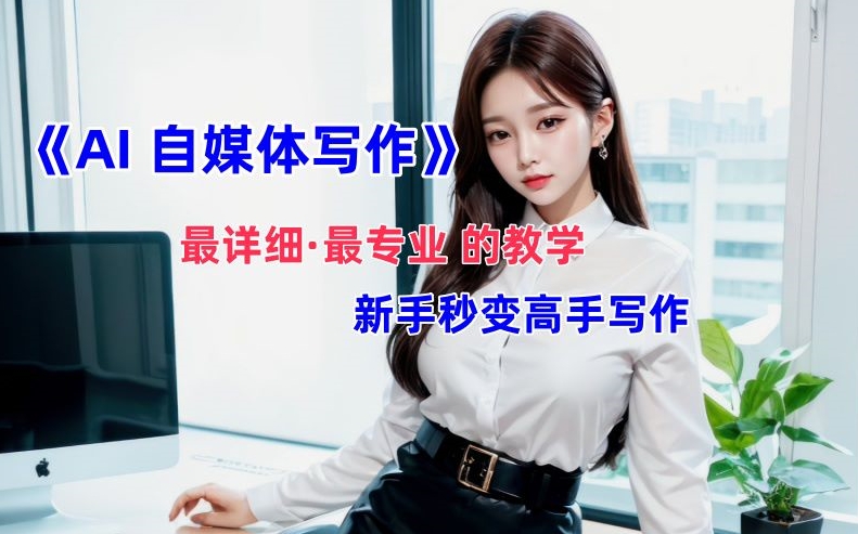 AI自媒体文章创作全网最详细教程，新手秒变写作高手，多方位发展-火柴小市场