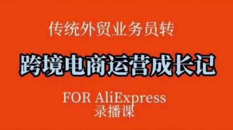 跨境电商速卖通运营课，​运营方法论+后台实操，逻辑清晰-火柴小市场