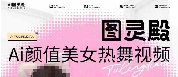 全网首发，原价988图灵殿AI颜值美女热舞视频，云端生图，轻松过原创-火柴小市场