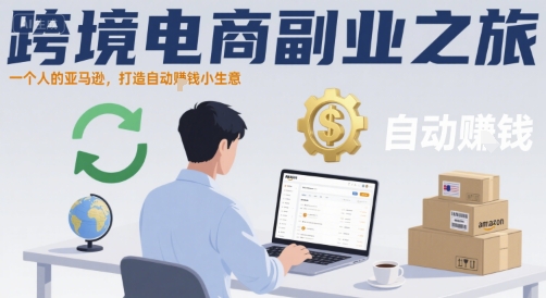 跨境电商副业之旅，一个人的亚马逊，打造自动賺钱小生意-火柴小市场