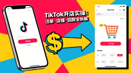 TikTok从开店到投流的进阶课，从基础实操到高阶技巧一网打尽-火柴小市场