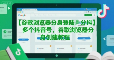 谷歌浏览器分身登陆多个抖音号，谷歌浏览器分身创建教程-火柴小市场