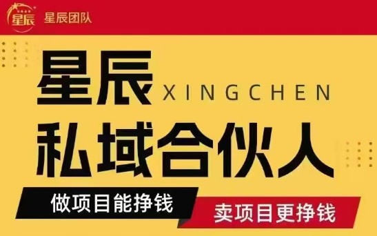全网首发星辰私域项目合集，最新实操玩法，短期快速实现变现-火柴小市场