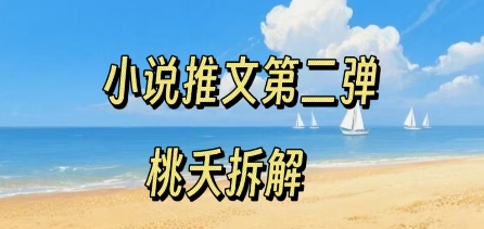 小说推文项目操作全流程第二弹，0粉就能做，门槛低非常适合新手-火柴小市场